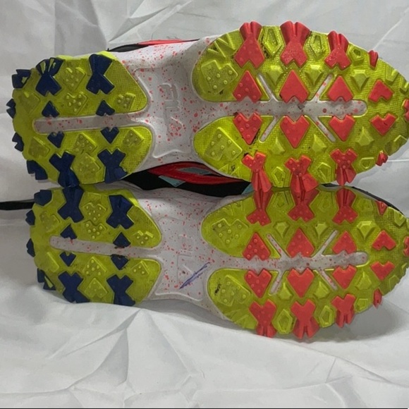 Fila Black and Blue Sneakers with Chunky Design, colors - Picture 3 of 8